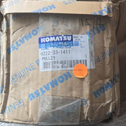 Crankshaft Pulley - 6222-33-1411 For Komatsu Excavator PC300-6 w/Engine SAA6D108E